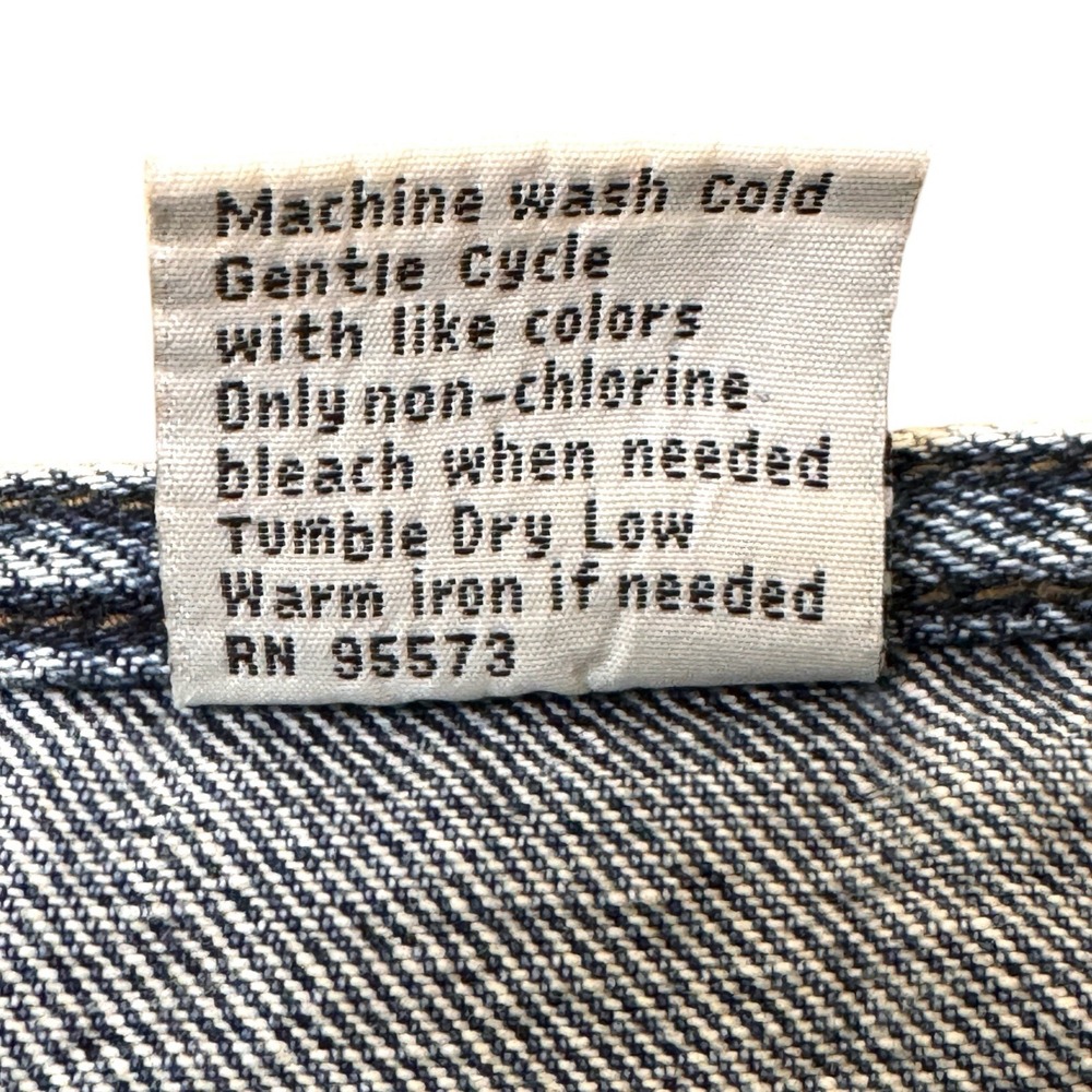 Mudd Denim Mini Skirt Jrs Sz 9 29x14 Low Rise Y2K 2000s Vintage Gen Z Aesthetic - Picture 6 of 12